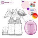 Electric breast pump unilateral and bilateral breast pump manual silicone breast pump baby breastfeeding accessories