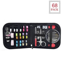 68pcs Sewing Kits DIY Multi-function Sewing Box Set for Hand Quilting Needle Thread Stitching Embroidery Sewing Accessories Gift