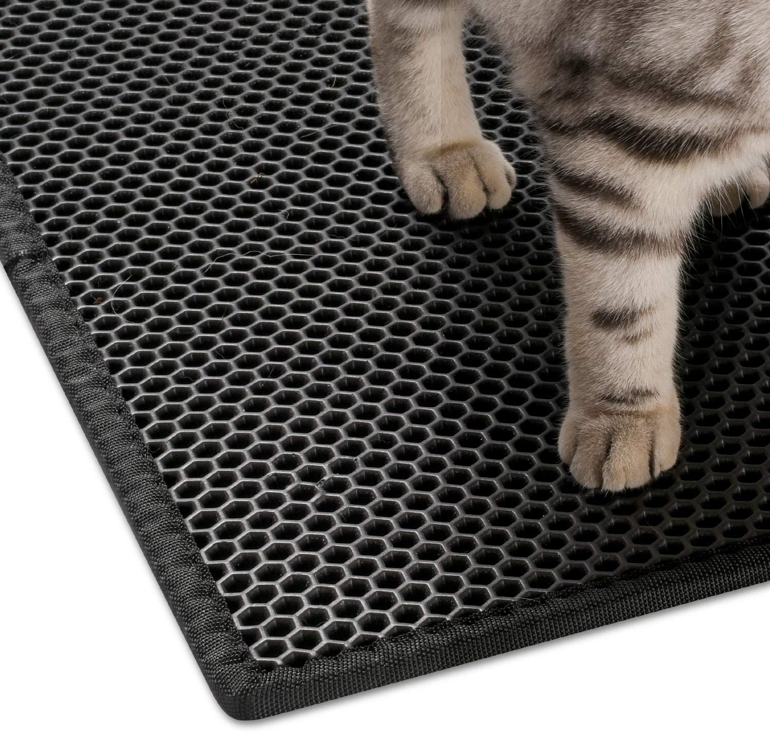Pet Cat Litter Mat Double Layer EVA Non-slip Foldable Pad Sand Cat Toilet Leather Waterproof Clean Pad Cats Clean Accessories