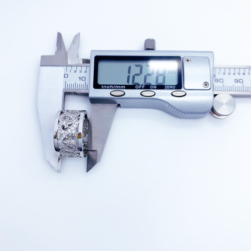 Arabesque Hearts Band Ring,Europe Style Glam Fashion Good Jewerly For Women New Gift In 925 Sterling Silver,Super Deals