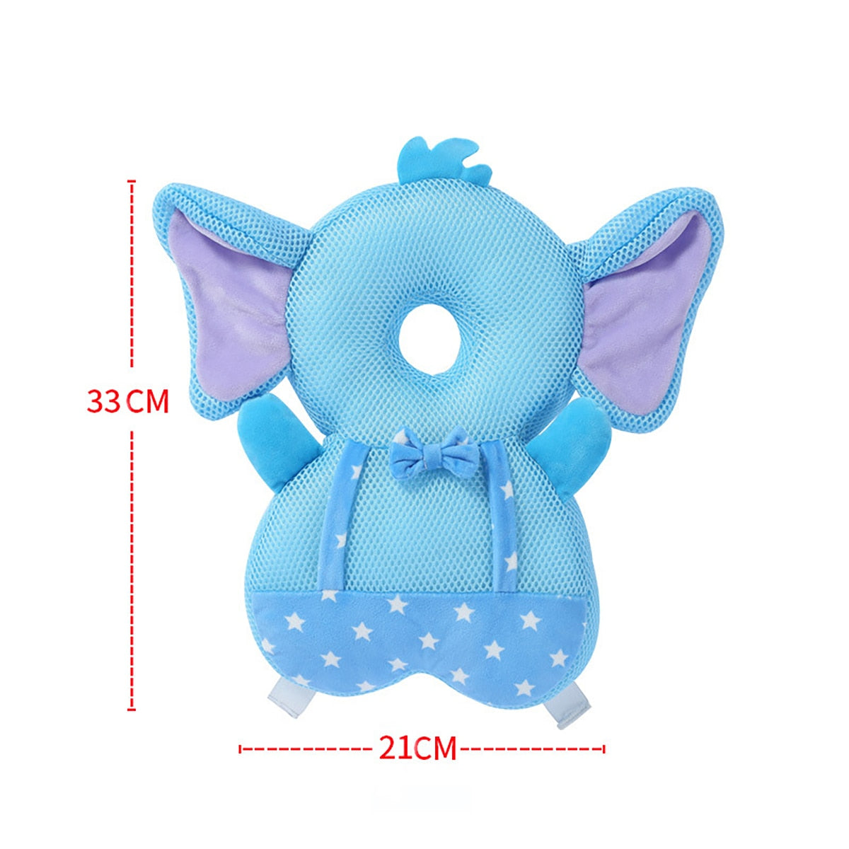 hibobi Baby Head Protector Anti-fall Cushion Back Prevent Injured 1-3T Toddler Baby Safety Pad Bee Cartoon Security Pillows