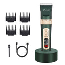 Professional Pet Dog Grooming Hair Clipper 4-Speed Quiet Electric Trimmer Pet Haircut Rechargeable Stand Base Cordless Kit - anconmall