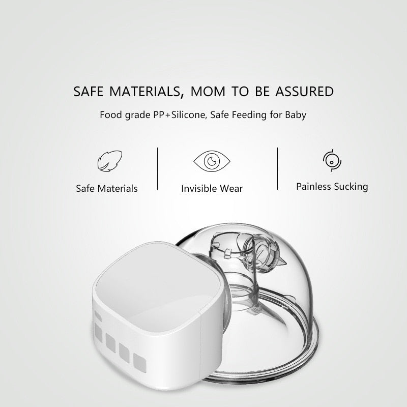 Portable Electric Breast Pumps USB Chargable Silent Wearable Hands-Free Portable Milk Extractor Automatic Milker BPA free