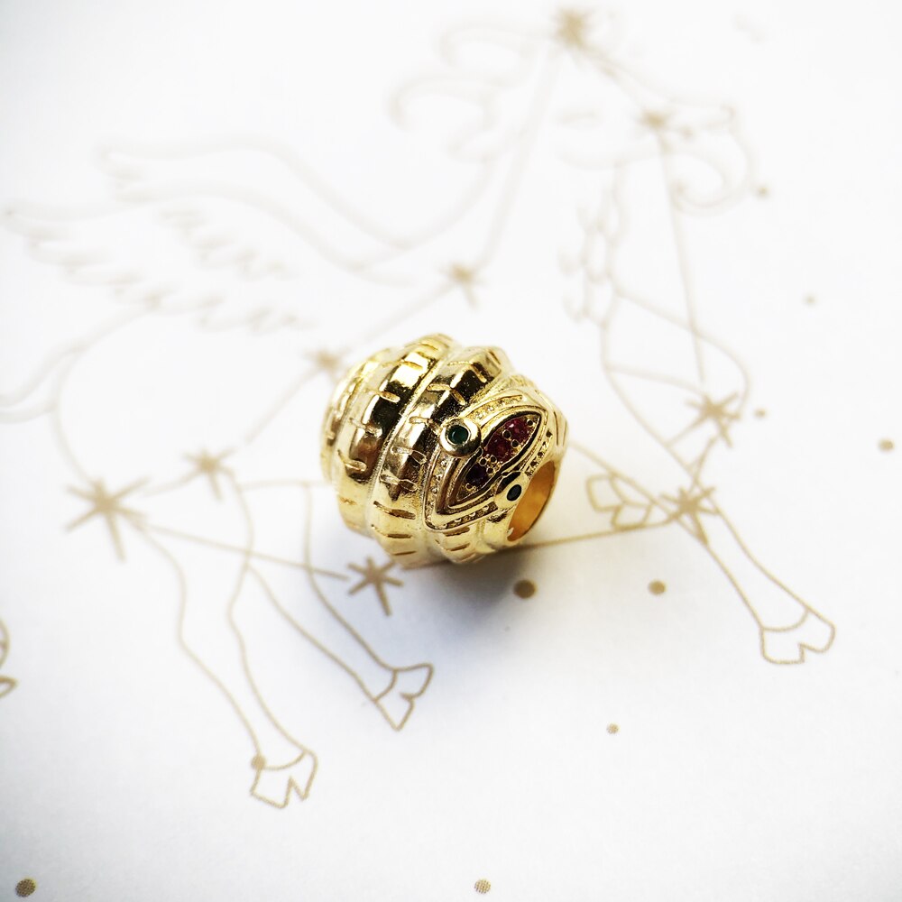 Snake Beads 925 Sterling Silver Charm European DIY Jewelry Accessories Romantic Gift For Women