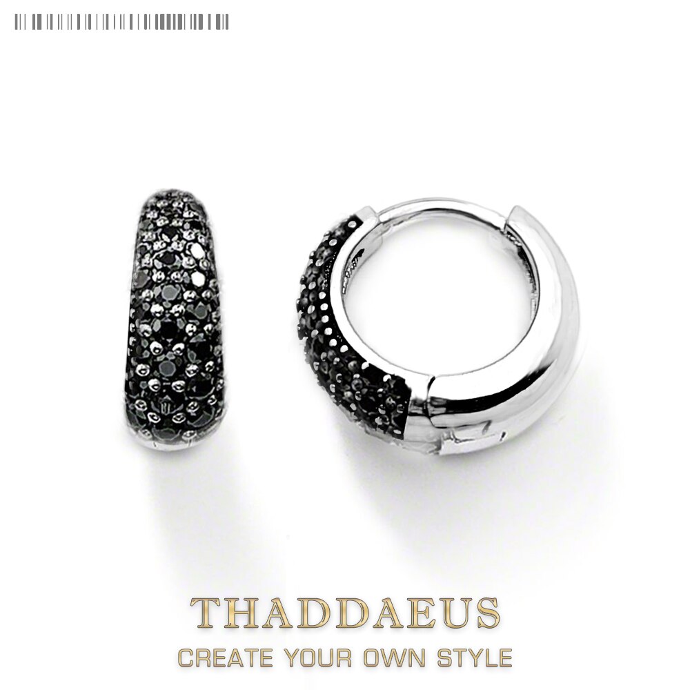 Water Drop Creole Hinged Hoop Earrings Europe Style Glam Fashion Good Jewerly For Women New Gift In Pure 925 Sterling Silver