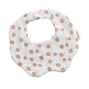 Petal Baby Bib 360 Degree Rotation 6 Layers Gauze Muslin Saliva Towel for Infant Toddler Kids Boys Girls Chewable Drool Burp