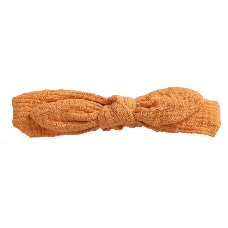 Baby Elastic Hair Band Bow Headbands Solid Color Headband For Kids Girls Cotton Turban Hairband Children Headband