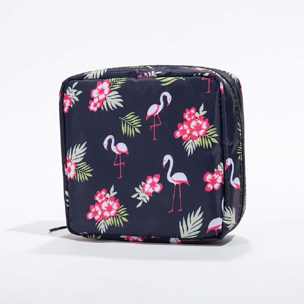 Zipper Square Bag Portable Multi-Functional Storage Bag Waterproof Nylon Coin Purse Women Mini Cosmetic Bags Lady Clutch Wallet - anconmall