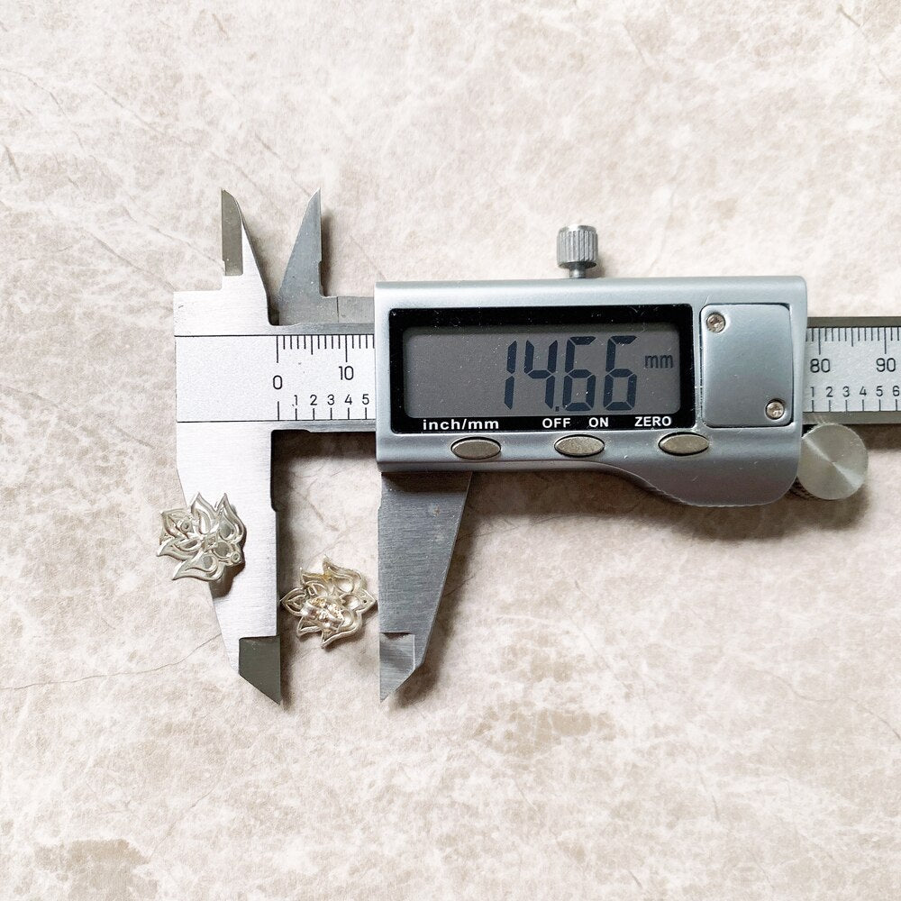 Lotus Flower Ornaments Stud Earrings Europe Style Fine Jewerly For Women Gift In 925 Sterling Silver