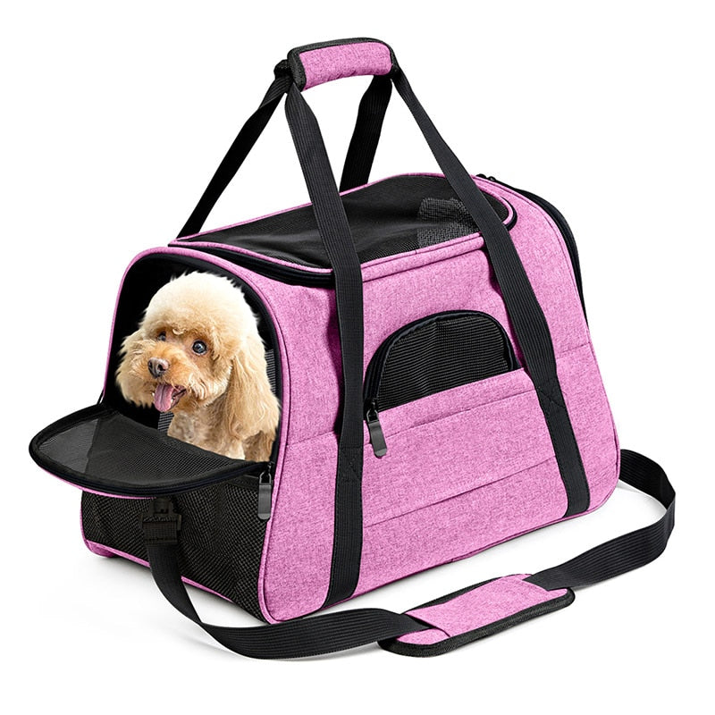 Cat Backpack Carrier Portable Cat Transport Bag Airline Approved Pet Travel Carrier For Cats - anconmall
