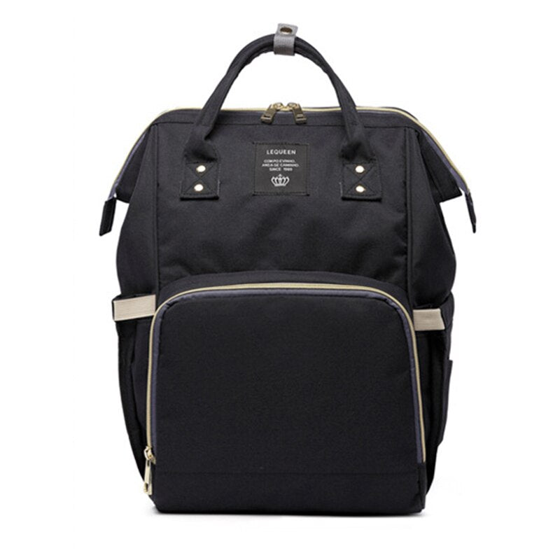 Lequeen Mummy Maternity Baby Care Nappy Bag Brand Large Capacity Baby Dry Wet Bag Travel Backpack Nursing Diaper Bag