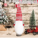 Christmas Bottle Cover Merry Christmas Decorations for Home 2022 Christmas Ornaments Navidad Noel Xmas Gift Happy New Year 2023