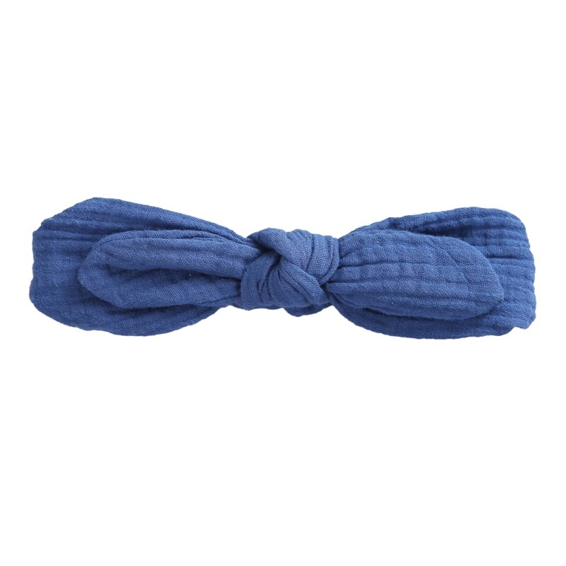 Baby Elastic Hair Band Bow Headbands Solid Color Headband For Kids Girls Cotton Turban Hairband Children Headband