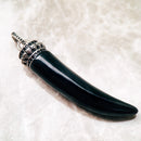 Pendant Tooth Skull Brand New Fine Jewelry Pure 925 Sterling Silver Accessories Rebel Punk Gift For Woman & Men