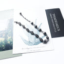 Bracelet Black Stone Skulls Punk Jewelry Link Chain Gift For Women Men