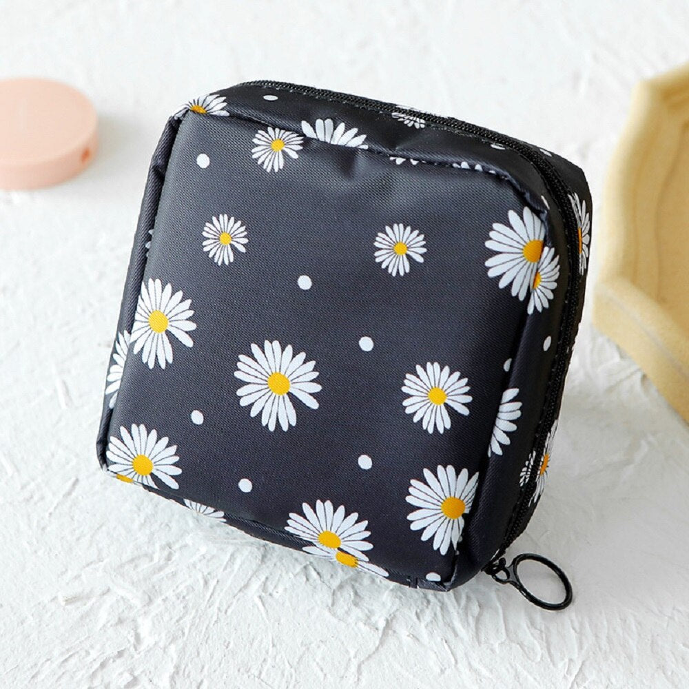 Zipper Square Bag Portable Multi-Functional Storage Bag Waterproof Nylon Coin Purse Women Mini Cosmetic Bags Lady Clutch Wallet - anconmall