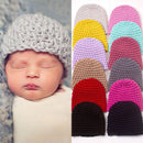 Baby Turban Hat Beanie Hat Winter Autumn Knitting for Girls 0-24M Breathable Headdress Highly Stretchy Universal Hat