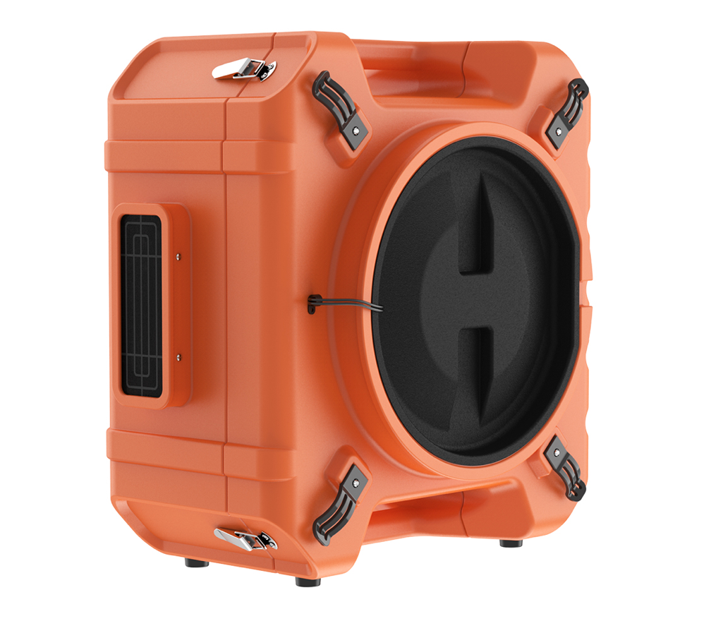 AlorAir® PureAiro HEPA Pro 970 Air Scrubber, UV-C Light, Commercial 3-Stage HEPA Filtration, Negative Air Scrubber | Water Damage Restoration