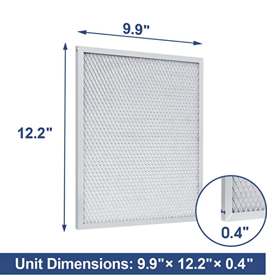 AlorAir 2-Pack MERV-10 Filter for Sentinel HDi100, HDi120