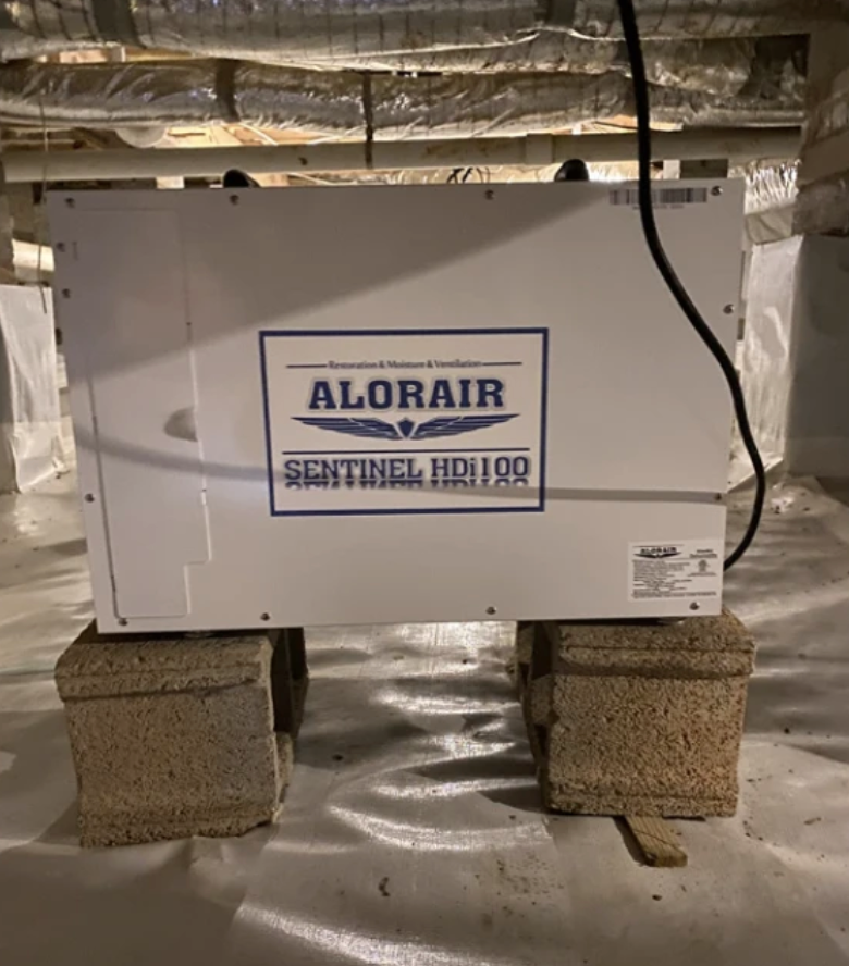 AlorAir Sentinel HDi100 Basement/Crawlspace Dehumidifier 100 Pints with Condensate Pump
