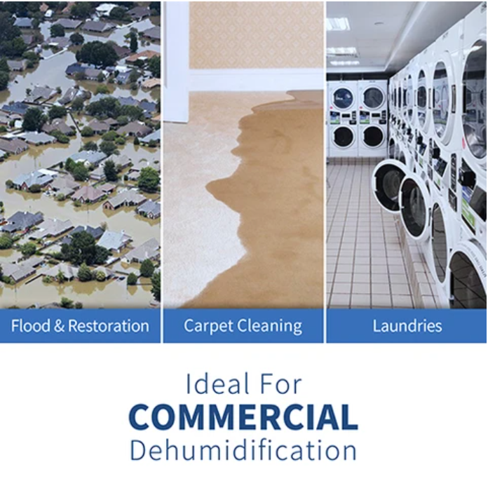 AlorAir Sentinel HDi100 Basement/Crawlspace Dehumidifier 100 Pints with Condensate Pump