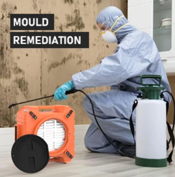 AlorAir® PureAiro HEPA Pro 970 Air Scrubber, UV-C Light, Commercial 3-Stage HEPA Filtration, Negative Air Scrubber | Water Damage Restoration