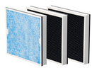 AlorAir 3 Pack HEPA Carbon Filter Replacement Set for PureAiro HEPA Pro/Max Air Scrubber Models - 770, 870, 970