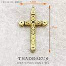 Pendant Majestic Cross & Crown Jewelry Europe 925 Sterling Silver Symbolism Promises Shield And Certaint Gift For Woman Men