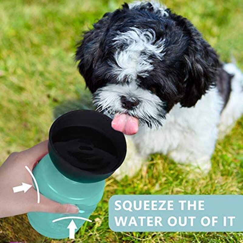 Dog Water Bottle Foldable Pet Feeder Bowl Portable Water Bottle Pets Outdoor Travel Drinking Dog Bowls Drink Bowl Dogs BPA Free