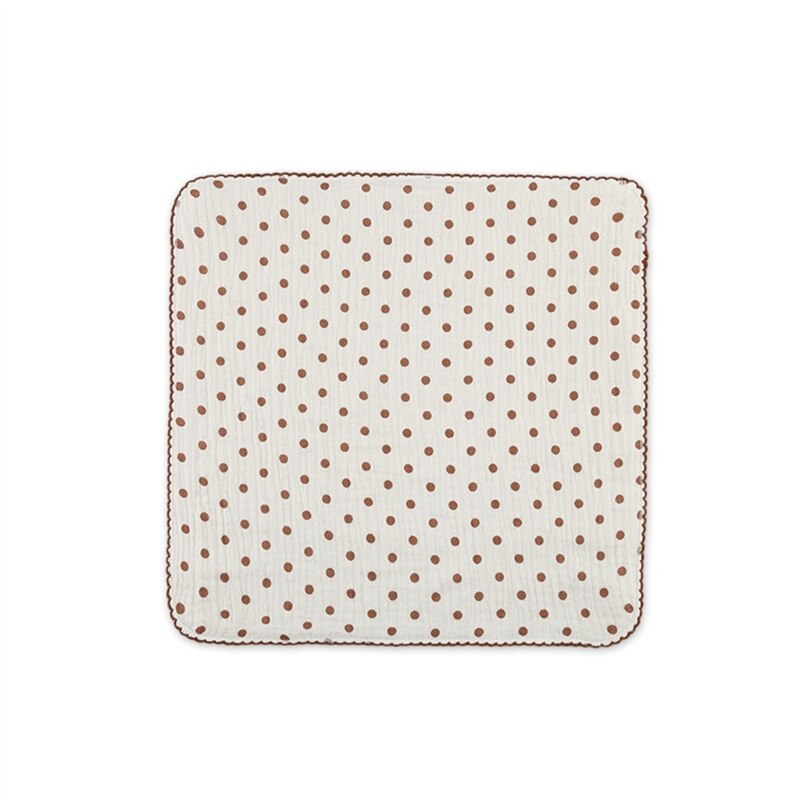 Baby Bib Towel Boys Girls 0-12M Breathable Soft Face Towel Drooling Bib with Hanging Hook Infant Feeding Burp Cloth