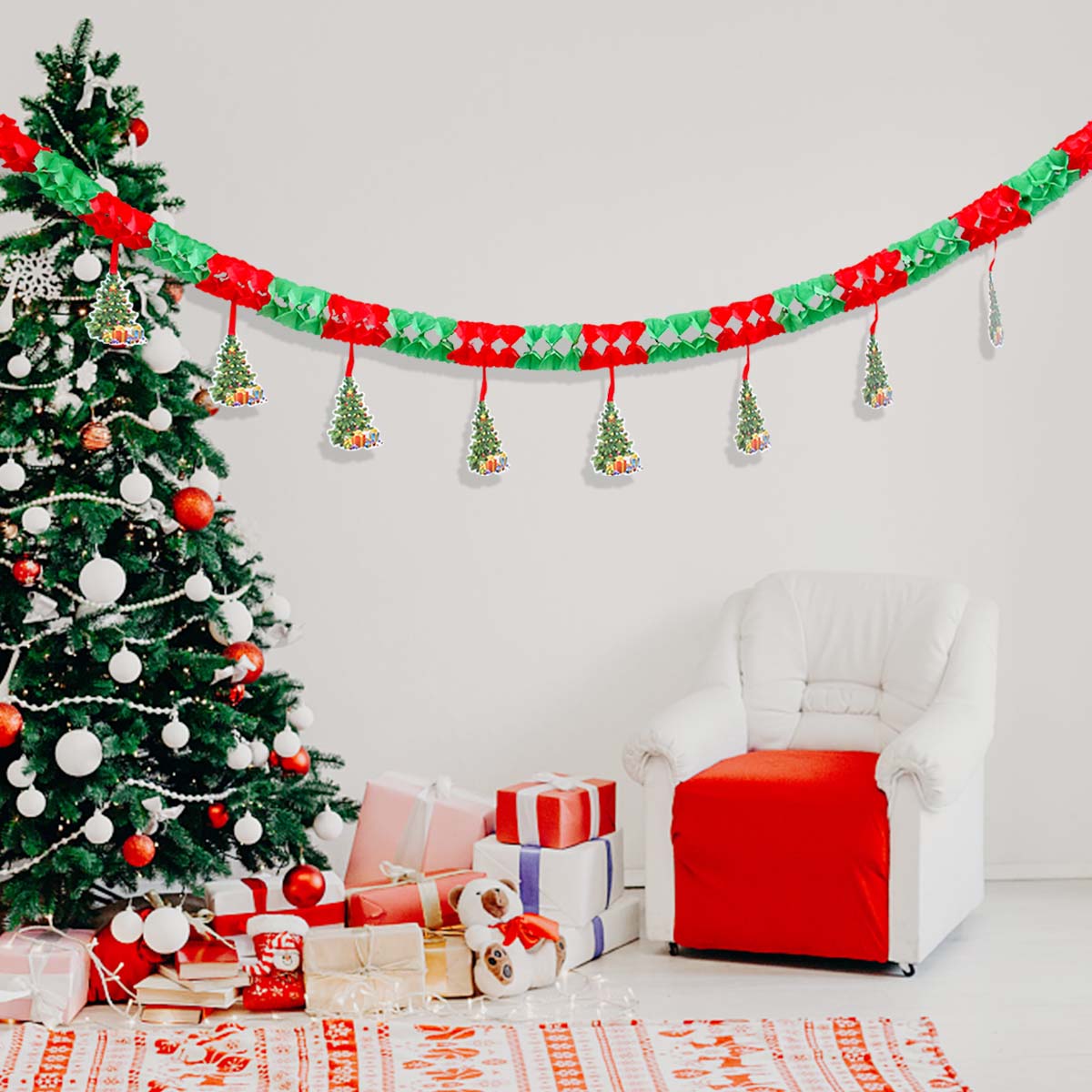 Christmas Santa Claus Banner Merry Christmas Decor For Home 2022 Xmas Drop Ornaments Holiday Party Navidad Kerst New Year 2023