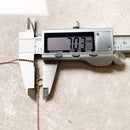 Charm Necklace Round Carrier Winter Brand New Fashion Romantic Jewelry 925 Sterling Silver Rose Gold Gift For Women Girls