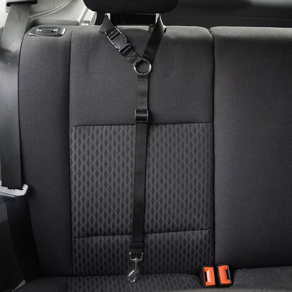 Adjustable Car Seat Belt Dog Leash Universal Practical Cat Safety Harness Leash Puppy Travel Clip Dogs Strap Leads Pet Products