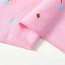 hibobi Cartoon Print Cotton Baby Blanket with Hat