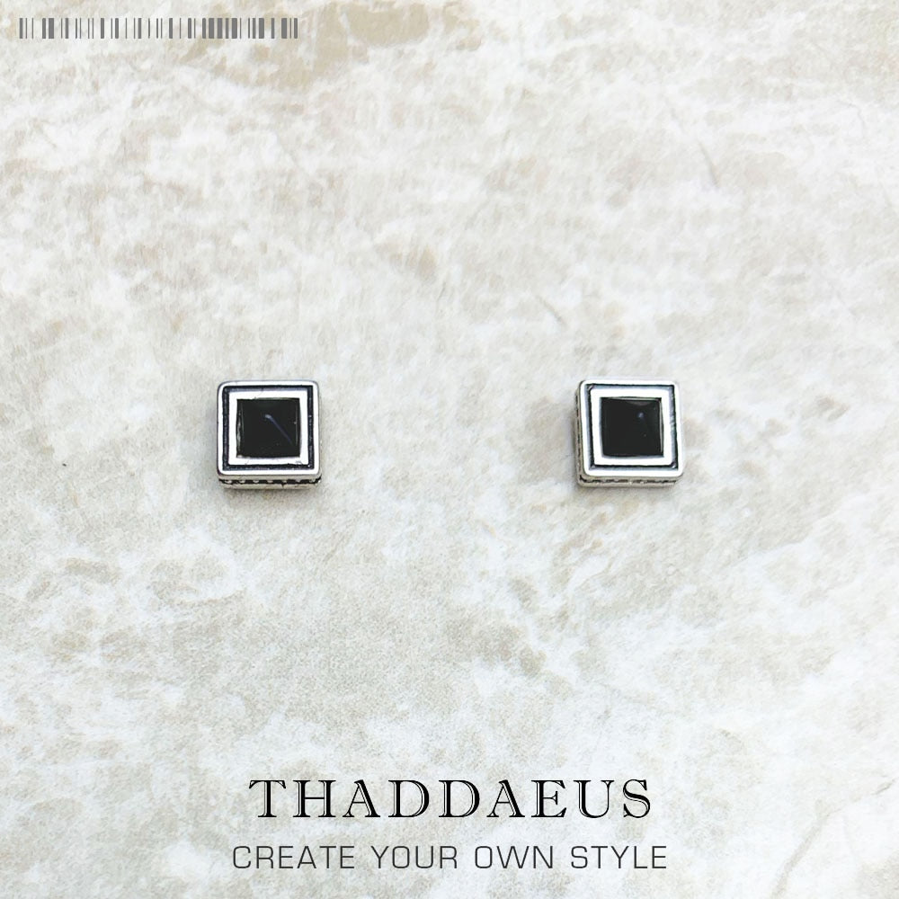 Ear Studs Africa Autumn New Ethnic 925 Sterling Silver Fine Jewerly For Women Gift