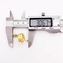 Golden Snake Ring Fine Jewerly For Women Summer Brand New Bohemia Gift In 925 Sterling Silver