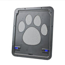 Pet Door New Safe Lockable Magnetic Screen Pet House Garden Enter Freely Fashion Easy Install Outdoor Dogs Cats Window Flap Gate