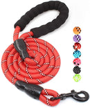 Durable Large Dog Leash Training Running Rope Handle Medium Big Dog Collar Leashes Strong Lead Rope For Labrador Rottweiler Dog