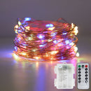 10M 100LED Copper Wire String Fairy Lights Garland for Christmas Party Wedding Decoration Holiday Outdoor Lamp Remote Control