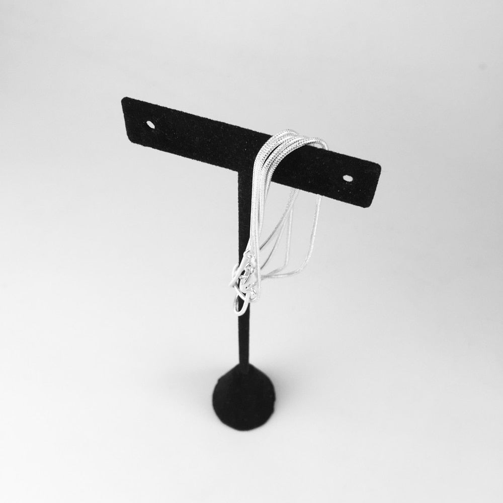 1mm Snake Chain Necklace Brand New Glam Fashion Jewelry Europe Style Soul 925 Sterling Silver Gift For Men Women