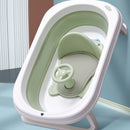 Baby Bath Seat Can Sit, Lie Down, Newborn Non-slip Round Bathtub Seat with Non-Slip Soft Mat Universal Safety Support Bath Chair