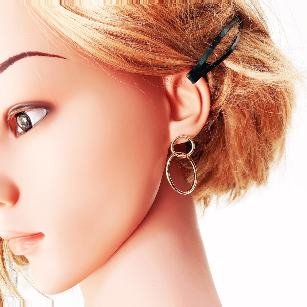 Earrings Circles Europe Simplicity Fine Jewelry For Women Autumn Brand New Sterling Silver 925 Gift