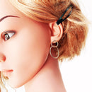 Earrings Circles Europe Simplicity Fine Jewelry For Women Autumn Brand New Sterling Silver 925 Gift