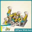 Marble Race Run Big Block Compatible City Building Blocks  Funnel Slide Blocks DIY Big Bricks Constructor Toys for Children Gift