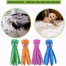 No Stuffing Squeaky Dog Toys Pet Puppy Dog Plush Doll with Crinkle Paper Fun Octopus Crocodile Interactive Chew Toys Grind Teeth - anconmall