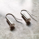 Drop Earrings Classic Europe Style Karma Diy Fine Jewerly For Women Men Gift In 925 Sterling Silver