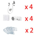 DHDH Baby Security Protection Kit Home Window Limiter Furniture Angle Anti-shock Protections Refrigerators Drawer Lock