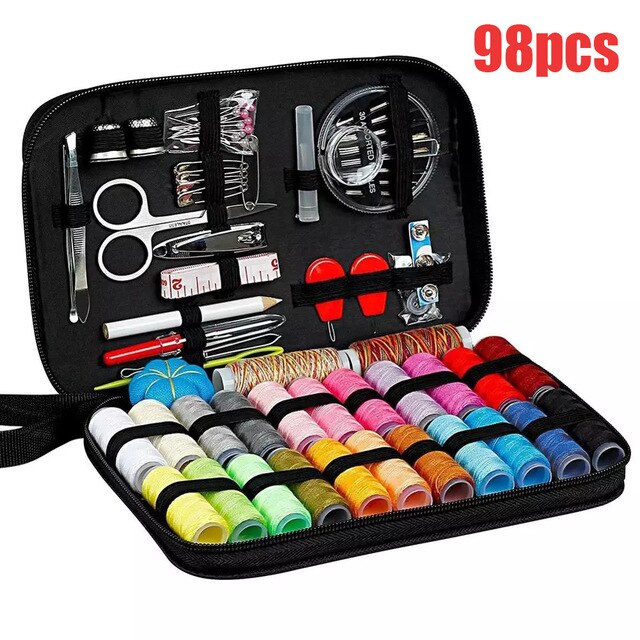 68pcs Sewing Kits DIY Multi-function Sewing Box Set for Hand Quilting Needle Thread Stitching Embroidery Sewing Accessories Gift