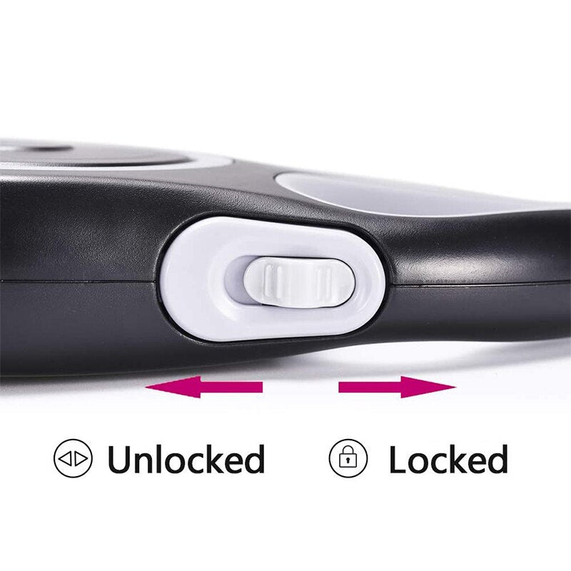 Long Strong Pet Leash for Large Dogs Durable Nylon Retractable Big Dog Walking Lead Automatic Extending Puppy Walk Carriers Rope