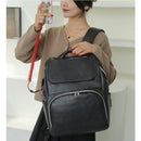 PU Leather Backpack 5-Piece Baby Diaper Bag Solid Color Mommy Maternity Bag Large Capacity Travel Stroller Bag with Diaper Bed